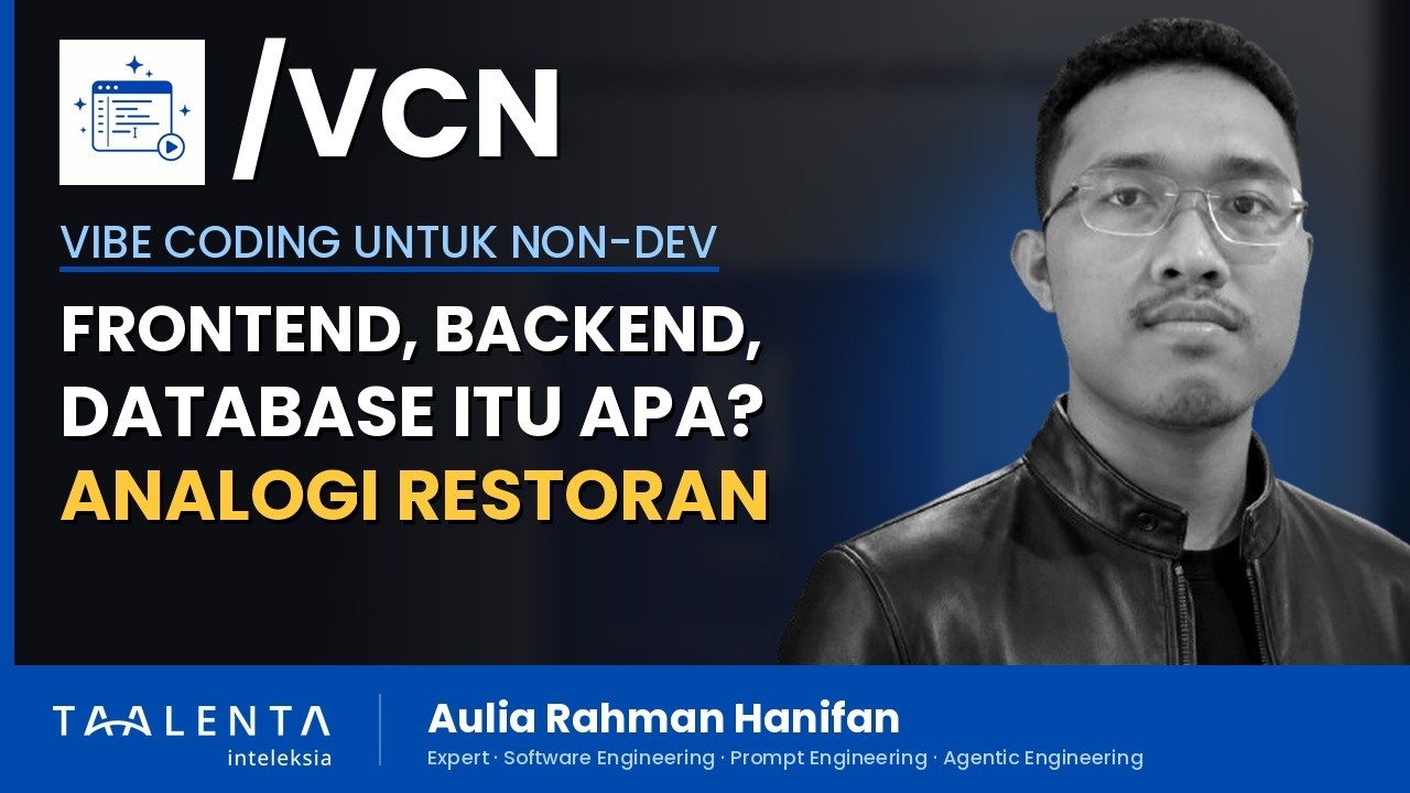 Apa Itu Frontend, Backend, dan Database? Analogi Restoran untuk Pemula