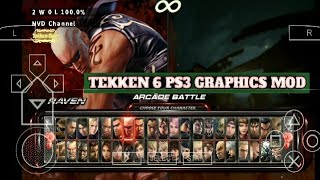 TEKKEN 6 MOD FHD TEXTURES/PS3 TEXTURES - TEKKEN 6 PPSSPP