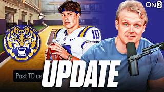 LSU Tigers QB Sam Leavitt Injury Recovery Looks GOOD