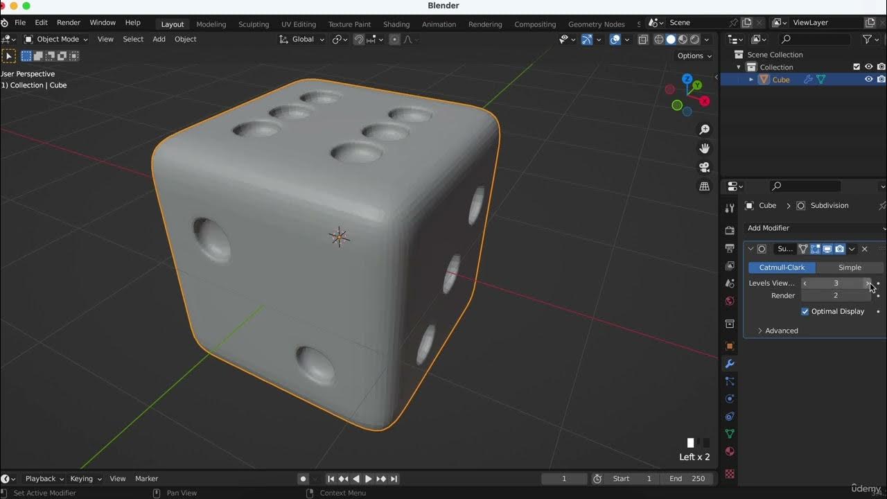 Blender | Learn 3D Modeling for Beginners #7 - Modeling with ...