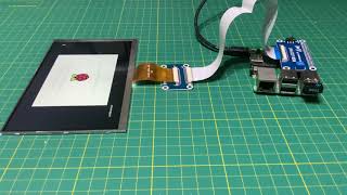 Teste de Tela 7 polegadas para raspberry pi