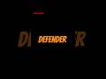 Defender attitude status video  #defender #attitude #status #trending #viralvideo #follow #1105