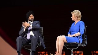 MasterCard CEO Ajay Banga on the lack of female executives
