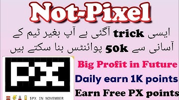 Not pixel Airdrop| How Earn more free PX points | Best free Trick
