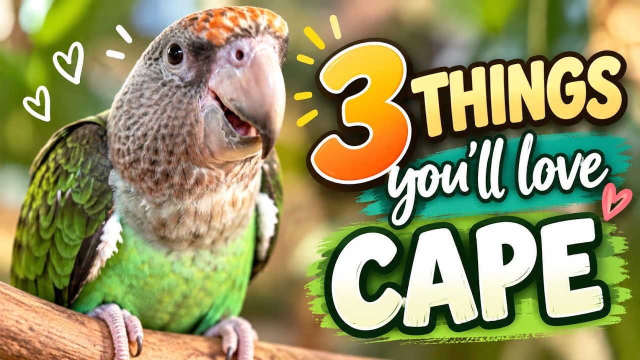 Cape Parrots: 3 Things You’ll Love (and 2 You Won’t) | #parrot_bliss #capeparrot #parrot