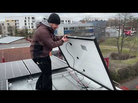 Grünspechte und Sonnenenergie: