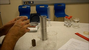 AQA GCSE Physics - Density required practical