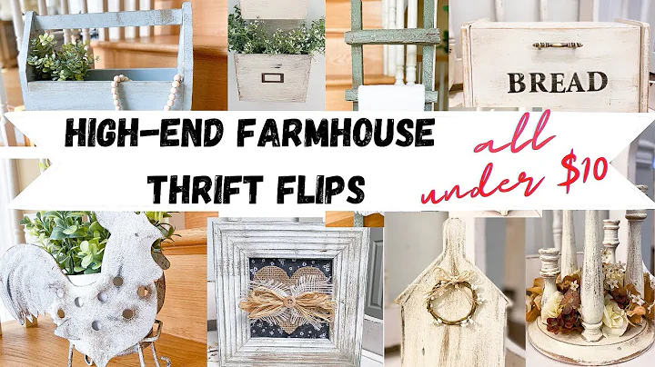 Favorite High-End Thrift Flips | Budget friendly Farmhouse Decor I