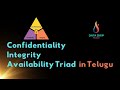 CIA Triad in Telugu | Confidentiality, Integrity, Availability | Cybersecurity Basics | VAPT