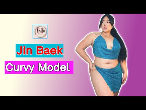 Jin Baek | Beautiful Korean Plus Size Curvy Model | Fashion Model | Influencer | Biography & Facts