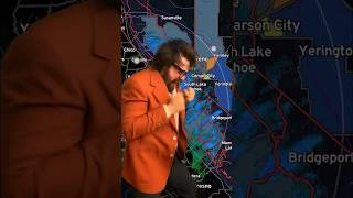 WEATHERMAN FREAKS OUT OVER A LITTLE SNOW #weatherman #blizzard