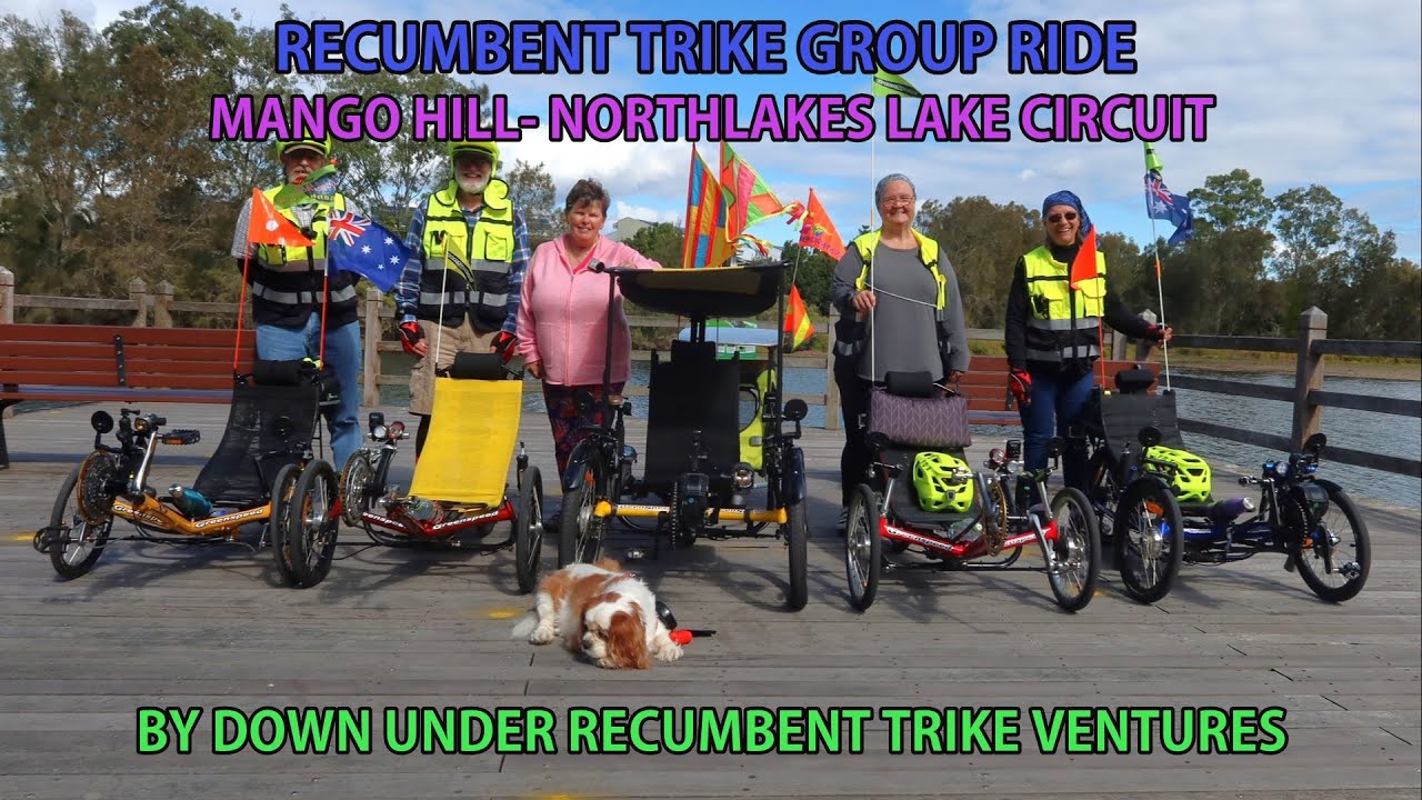 RECUMBENT TRIKE RIDE MANGO HILL/ NORTH LAKES, LAKE'S CIRCUIT YouTube