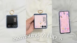 Unboxing My New Samsung Z Flip 8 Phone ✨️