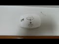 First alert co400 carbon monoxide alarm test