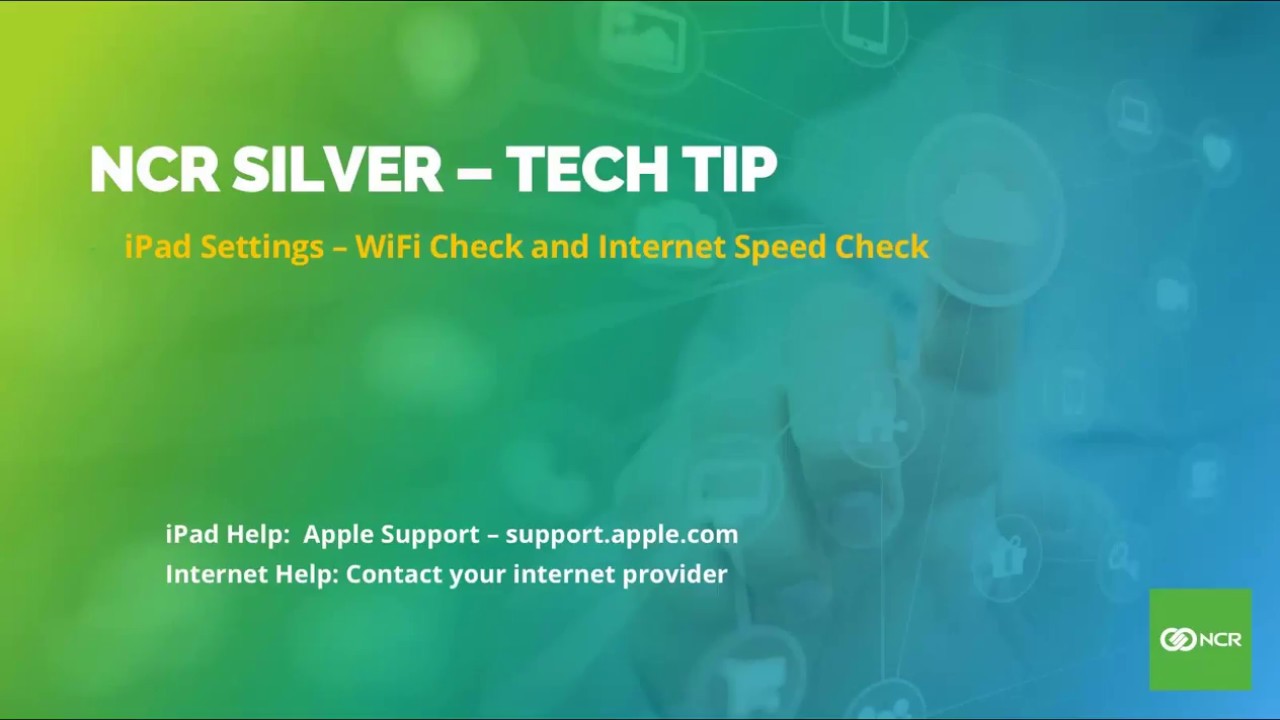 NCR Silver Tech Tip Internet Check