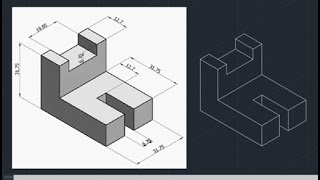 ISOMÉTRICO No. 1 EN AUTOCAD 2021