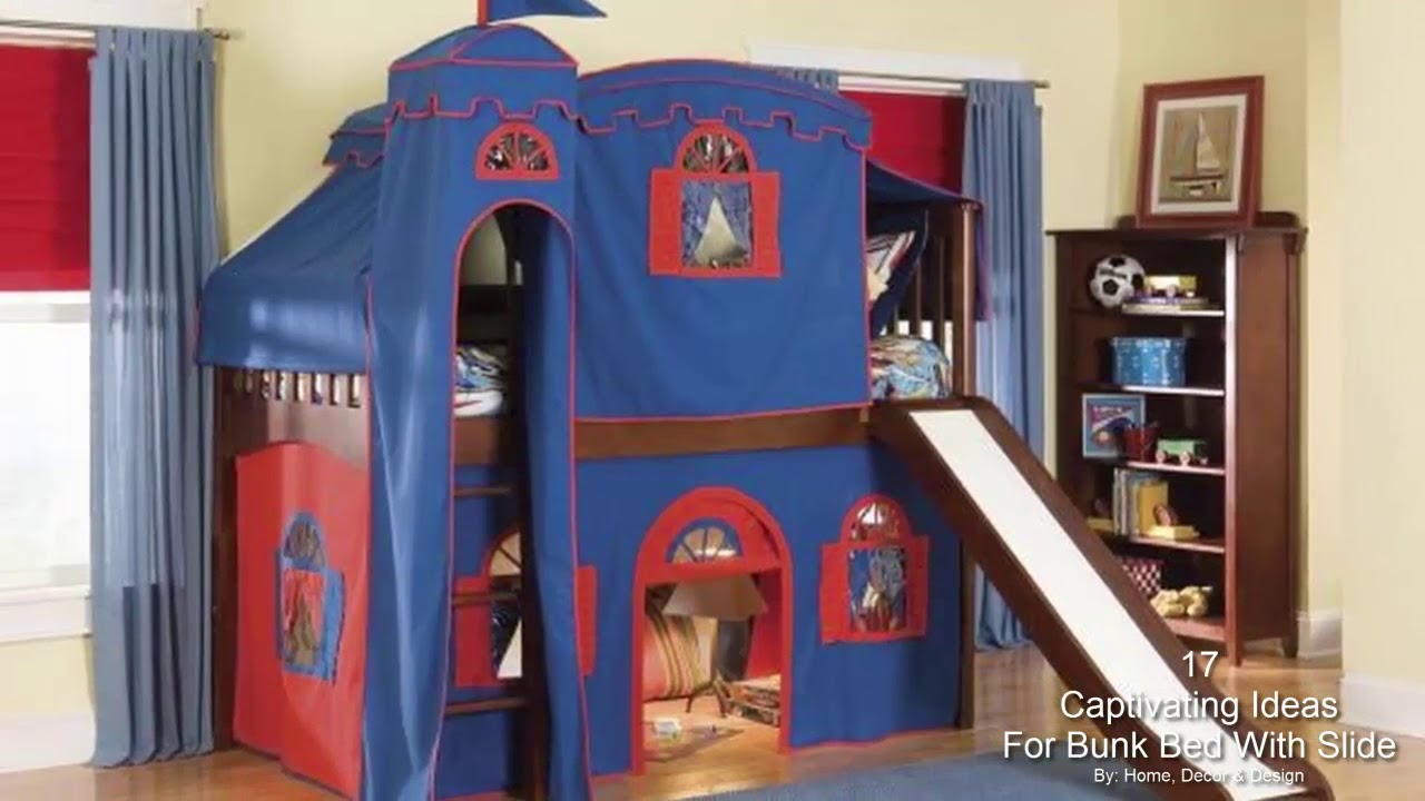 17 Captivating Ideas For Bunk Bed With Slide That Everyone Will Adore