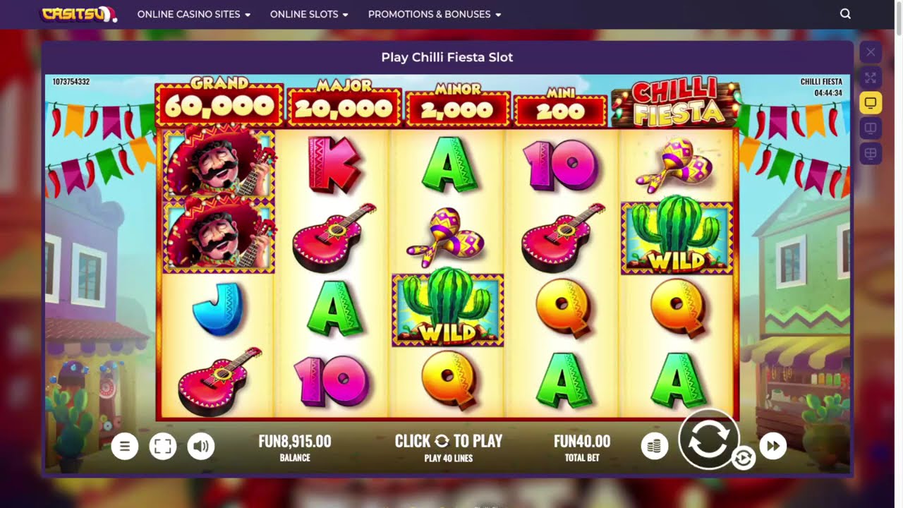 🔥 Chilli Fiesta Slot: Big Wins & Spicy Spins! 🌶️ | Tips, Tricks & Gameplay
