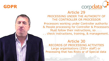 What about employees and records?  Part 17 in our Guide to GDPR in 1 minute bites