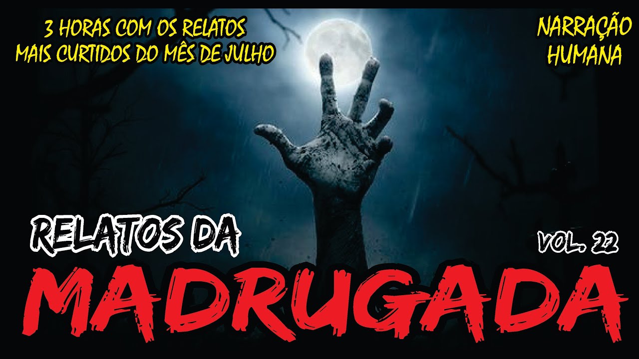 RELATOS DA MADRUGADA #22 | CASOS SOBRENATURAIS REAIS