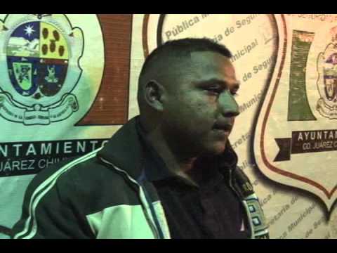 Hombre con un arma de fuego es arrestado por agentes municipales de Cd. Juárez