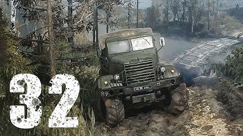 MudRunner Season 6 #32 - BUILDABLE BRIDGE ALERT