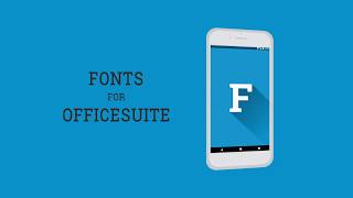 Fonts for OfficeSuite screenshot 1