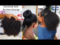 My Favorite Method to Stretch My Daughter&#39;sHair Without Heat Damage. Amazing