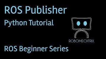 How to write a ros publisher | ROS Publisher Subscriber | Python | ROS Tutorial for Beginners