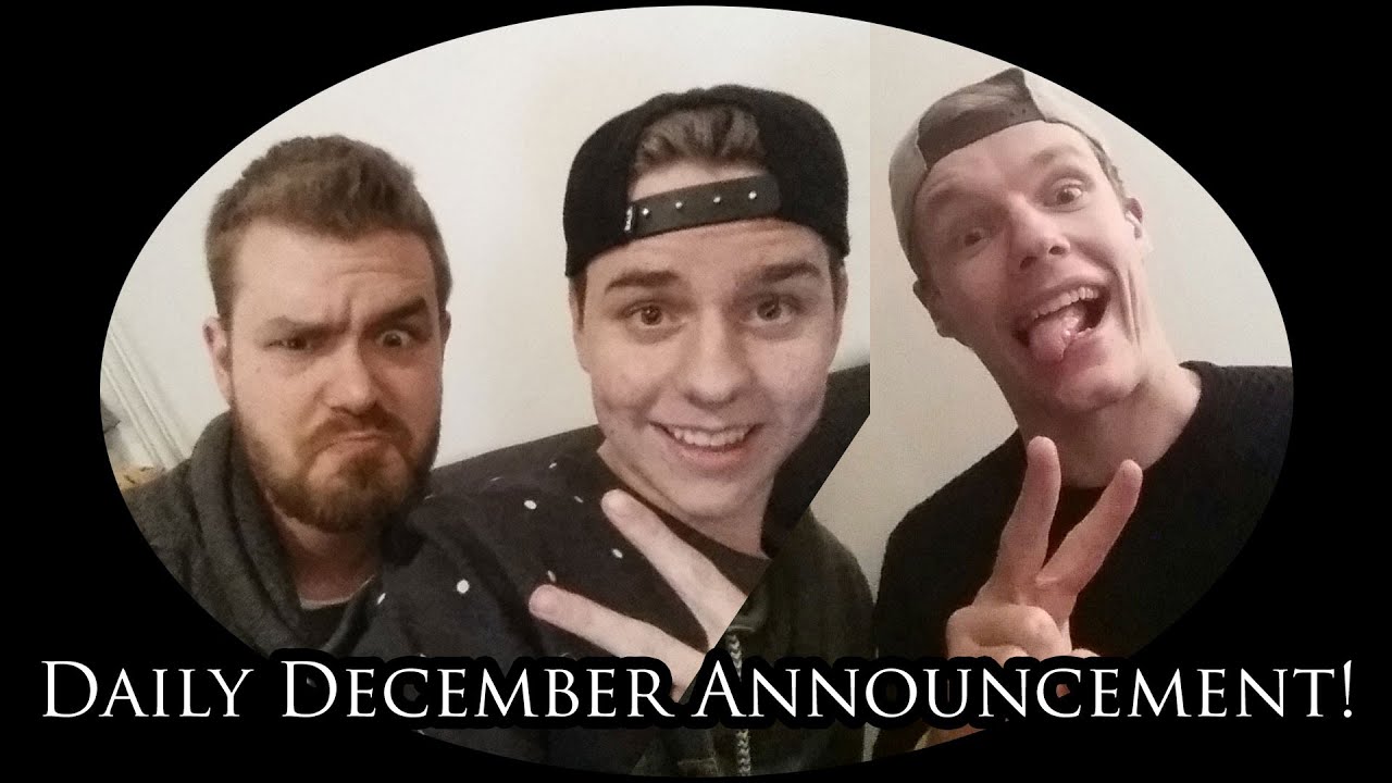 Daily December Vlogging announcement (20141121) 