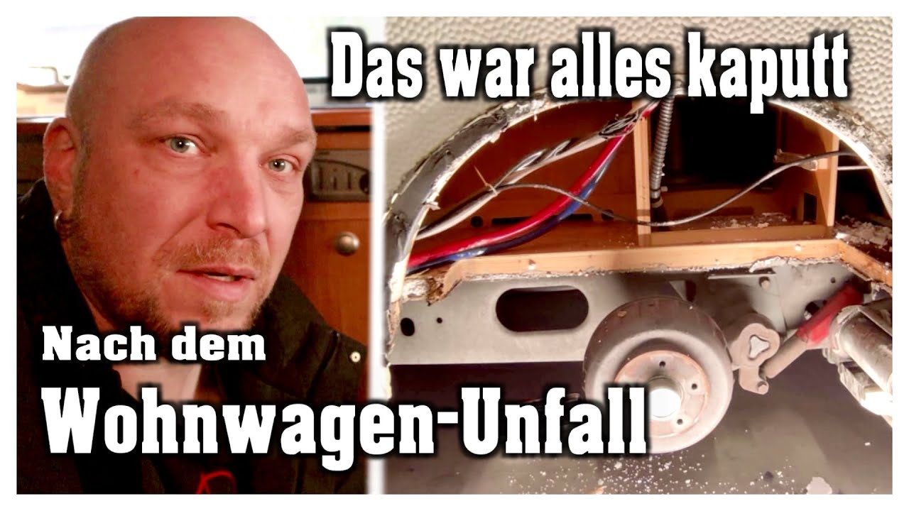 New Wohnwagen Unfall-Reparatur | Was war kaputt | Hobbyfamilie