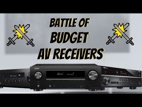 Battle of Budget AVR's - Pioneer VSX-534 vs Denon AVR-X550BT vs Yamaha RX-V485