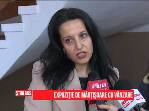 Expoziţie de mărţişoare cu vânzare