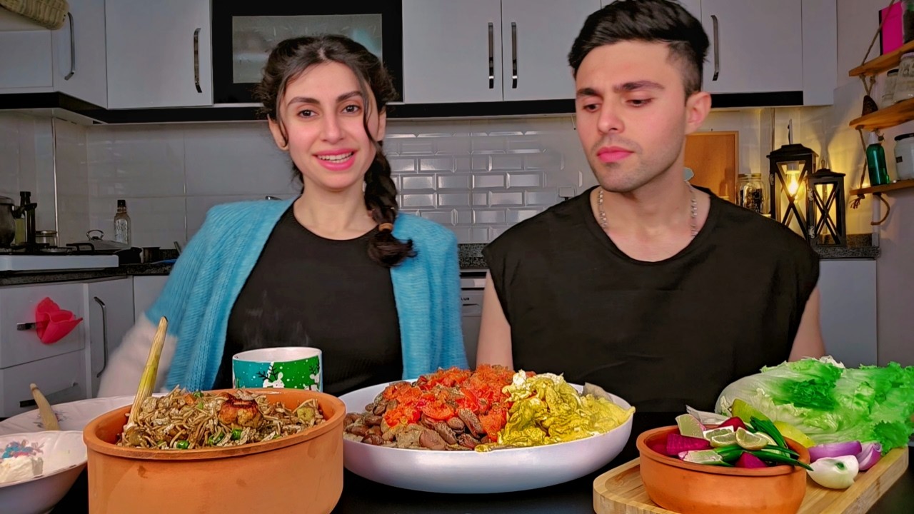 فطورنا الرمضاني ،  اكله يحبها رنرون /  بودكاست العركه🤣