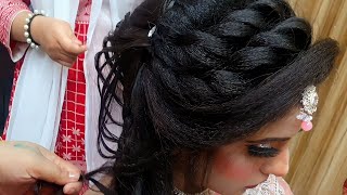 WEDDING HAIRSTYLES || EASY HAIRSTYLES || BRIDAL HAIRSTYLE TUTORIAL