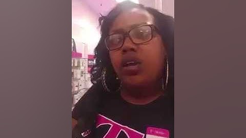 T-Mobile manager gets exposed at a retail store and argues face to face with customer