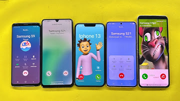 Incoming Call Five Samsung A32 vs Samsung S9 vs Z Flip vs IPhone 13 vs Galaxy S10 Timer