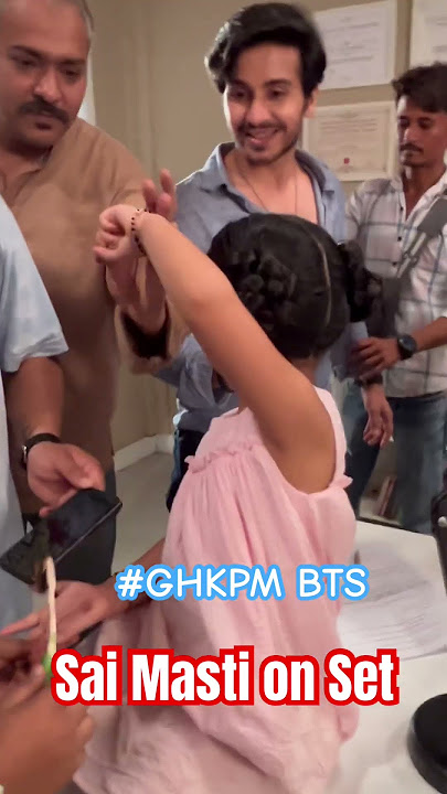 Ghum Sai masti on set#ghkkpm#amayrakhurana#paramsingh#ghumhaikisikeypyaarmeiin#bts#shorts#ytshorts❤️