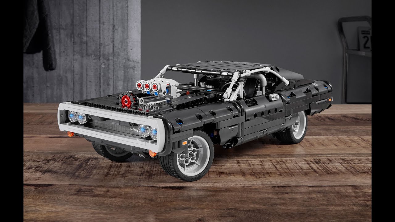 Dom's Dodge Charger Lego Technic - YouTube