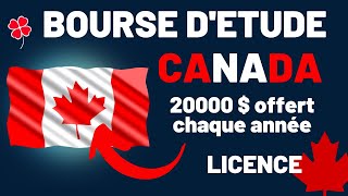 CANADA 2023 : Bourse d'étude  internationale (QUÉBEC)