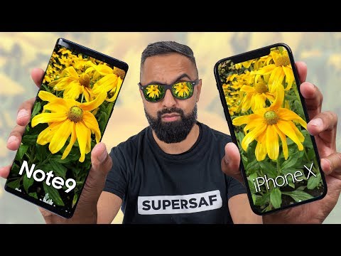 Galaxy Note 9 vs iPhone X Camera Test Comparison