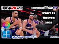 NBA 2k23 Mods To 2k25 Part 15 Updated Roster High Set 720p Winlator Cmod v13.1.1 Android Offline