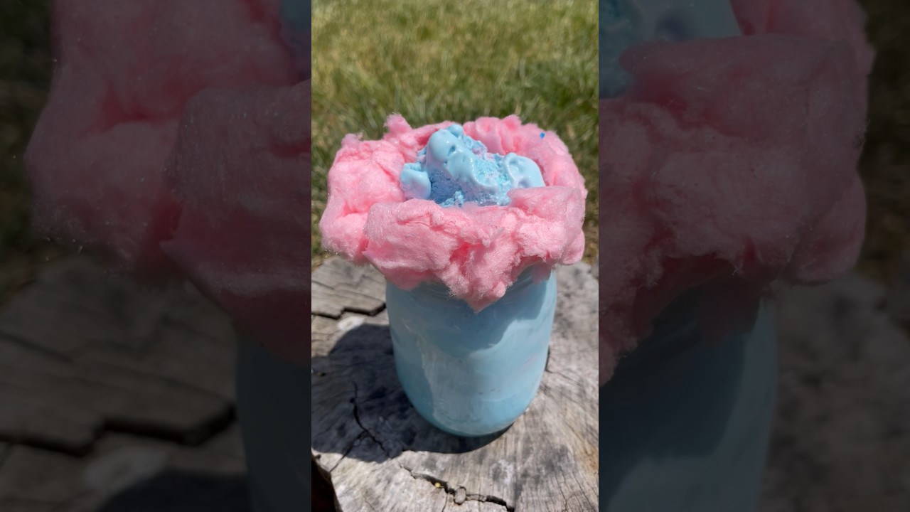 Cotton candy shake.
