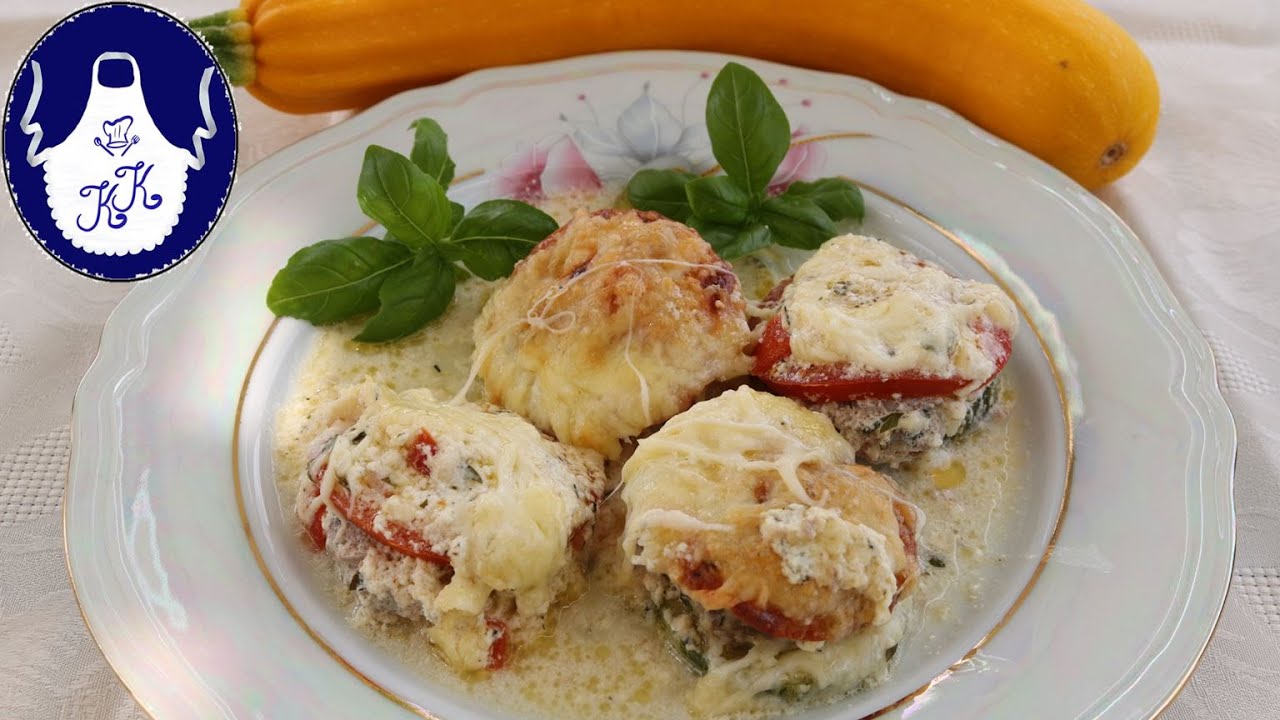 Zucchini - Türmchen - Auflauf, so schnell vom Tisch weg, mmm lecker