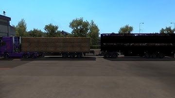 ETS2 - Save Editing - Double Trailer HCT Flatbed and Livestock