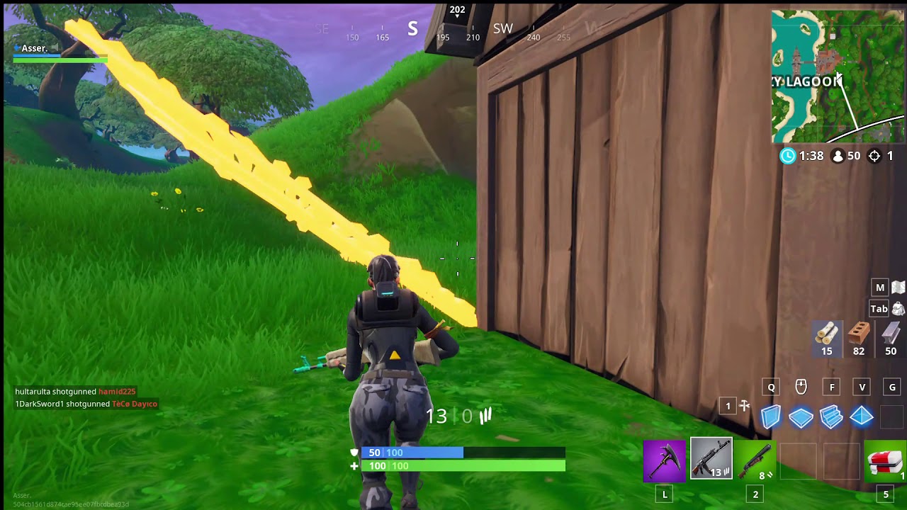 the grey ak 47 in fortnite - green ak fortnite