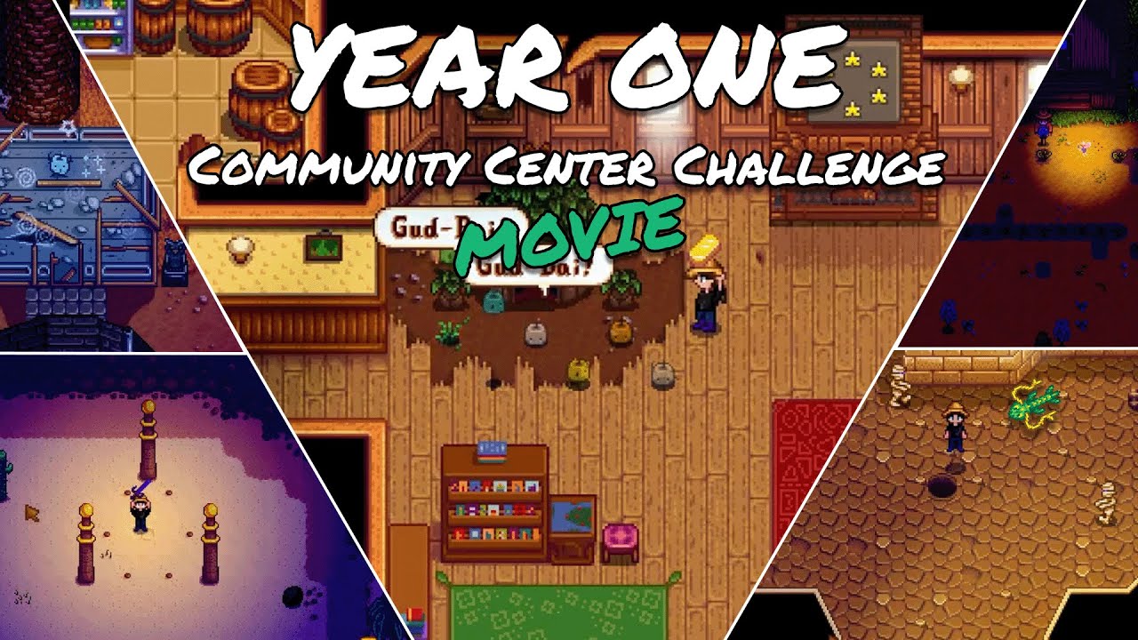 How I Completed My First CHALLENGE RUN of Stardew Valley - The Movie