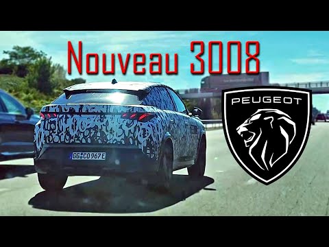 Le Nouveau Peugeot 3008 sur la route !