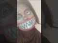 🧟Beauty meets Horror -Which side is Scarry 💀👻#youtubeshorts #halloween #makeup #horror