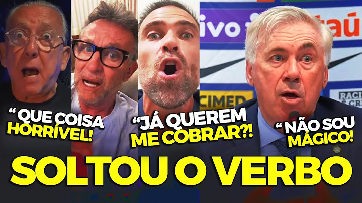 ANCELOTTI NÃO GOSTOU DAS CRITICAS DA MÍDIA BRASILEIRA.. GALVÃO BUENO, CRAQUE NETO E PILHADO CRITICAM